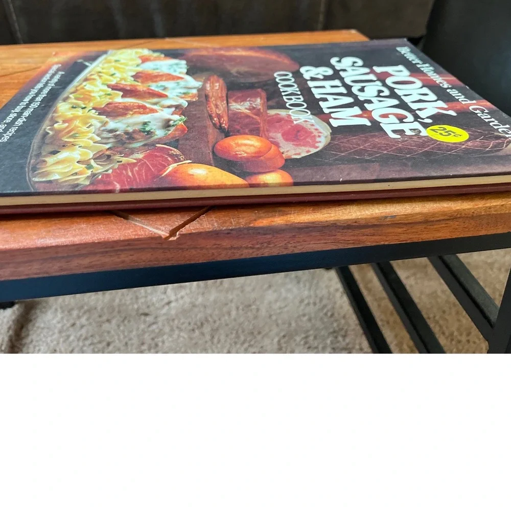 Better Homes and Gardens Pork‎ Sausage Ham Cookbook Recipes Vintage 1979